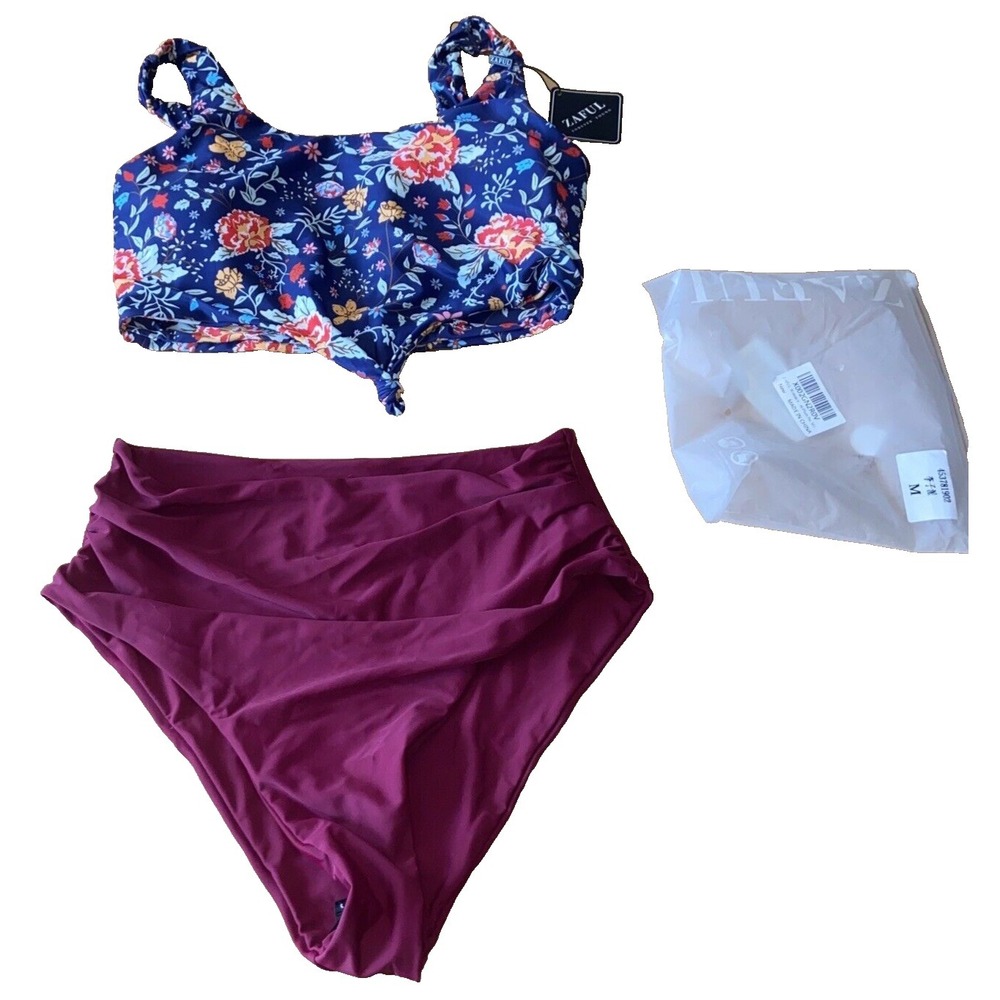 Zaful women's Swimsuit Size M high waist Swimming Beach